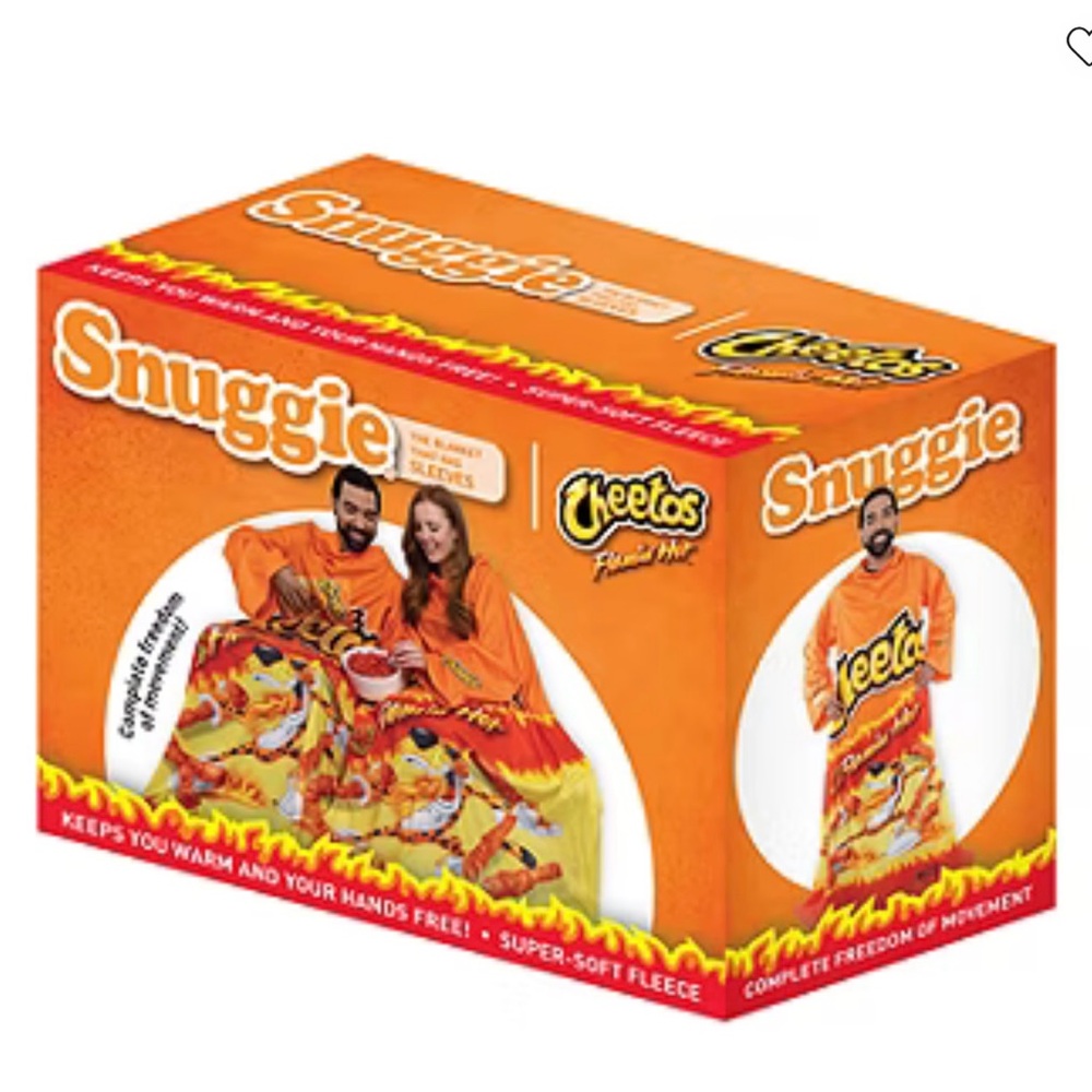 Cheetos Snuggie Blanket